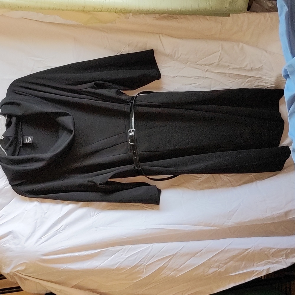 NEW Lane Bryant (black) cowl neck dress